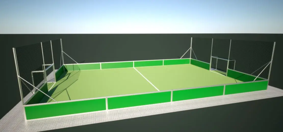 SoccerGround Minispielfeld (2/4)
