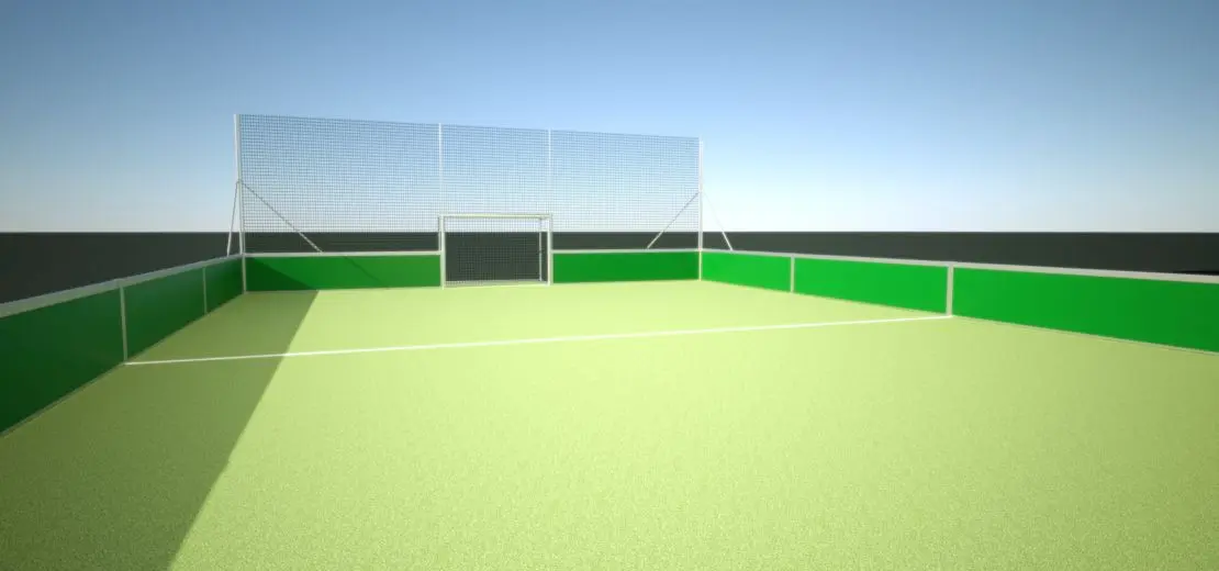 SoccerGround Minispielfeld (3/4)