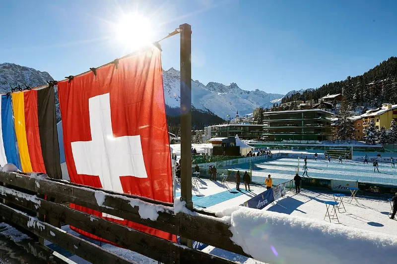 Ice Snow Football ISF Arosa 2016