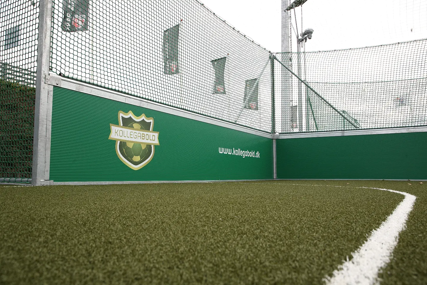 Kollegabold in Fredericia: Two Pitches at Fredericia Idrætscenter