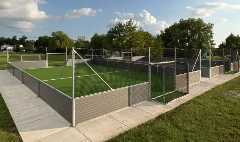 Zwei neue SoccerGround Minispielfelder in Miamisburg, Ohio