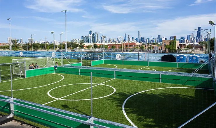 Fleet Fields: Chicago’s Urban Streetsoccer Oasis