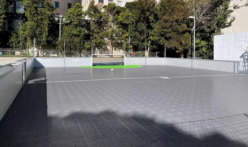 Sport im Herzen des Tenderloin in San Francisco