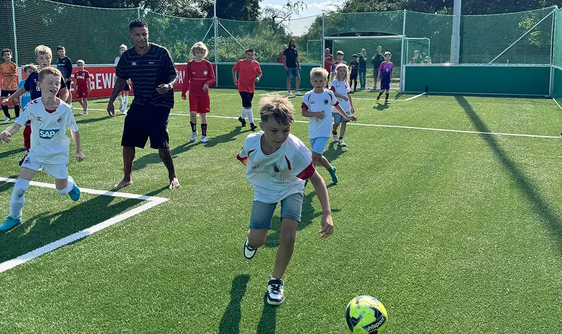 New Mini‑Pitch Brings Football Energy to BC Bliesheim
