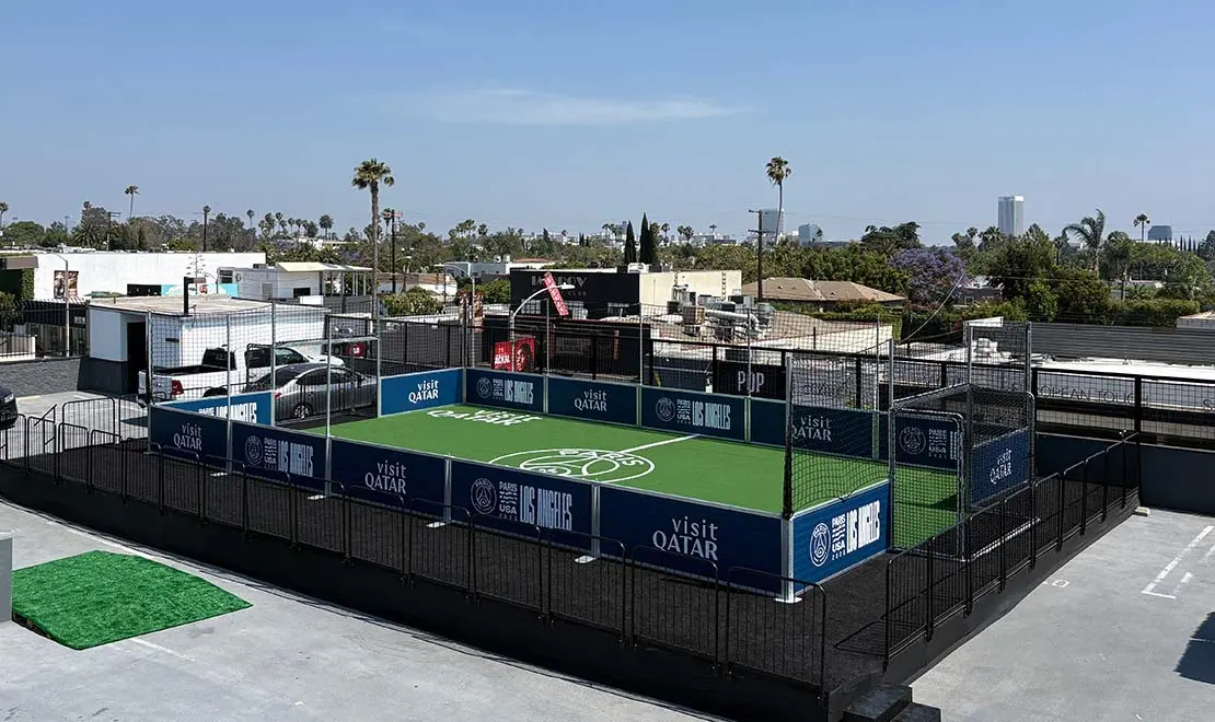 PSG House Rooftop - Paris Saint-Germain FC Event Melrose Ave
