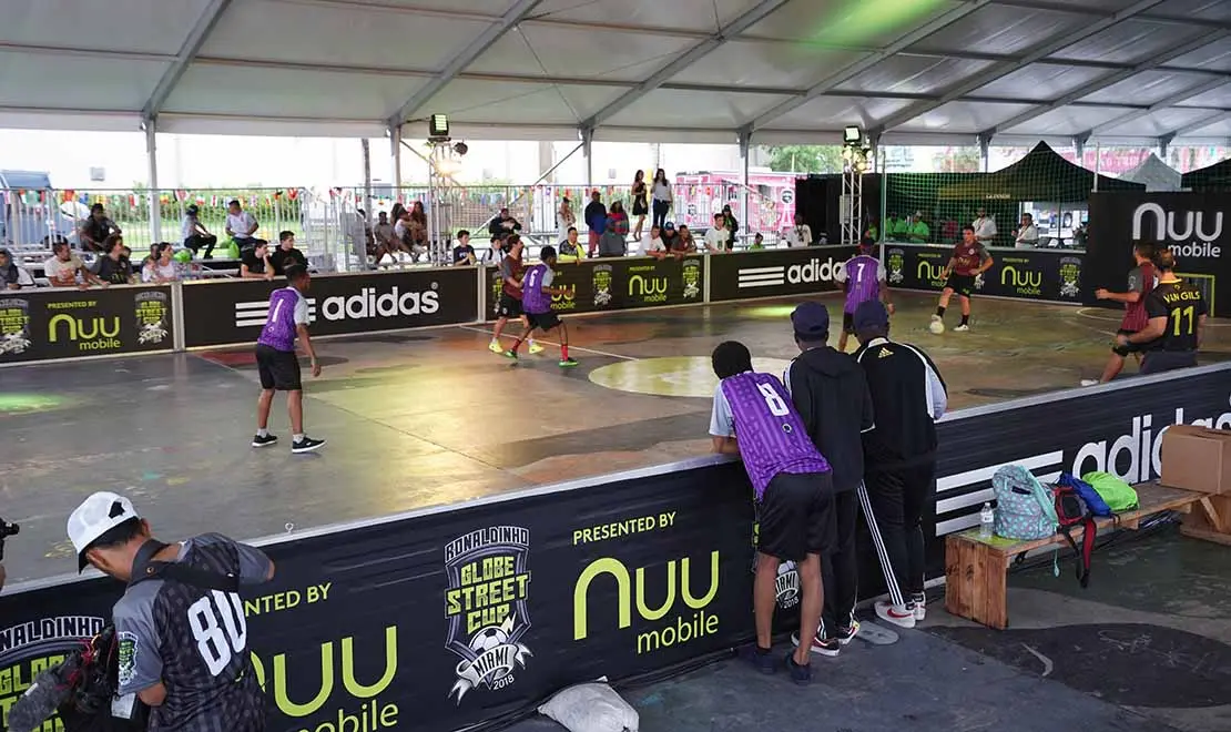Ronaldinho Globe Street Cup Miami