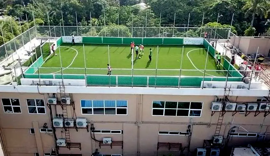 Rooftop Mini-Pitch for Food For The Poor in Haiti