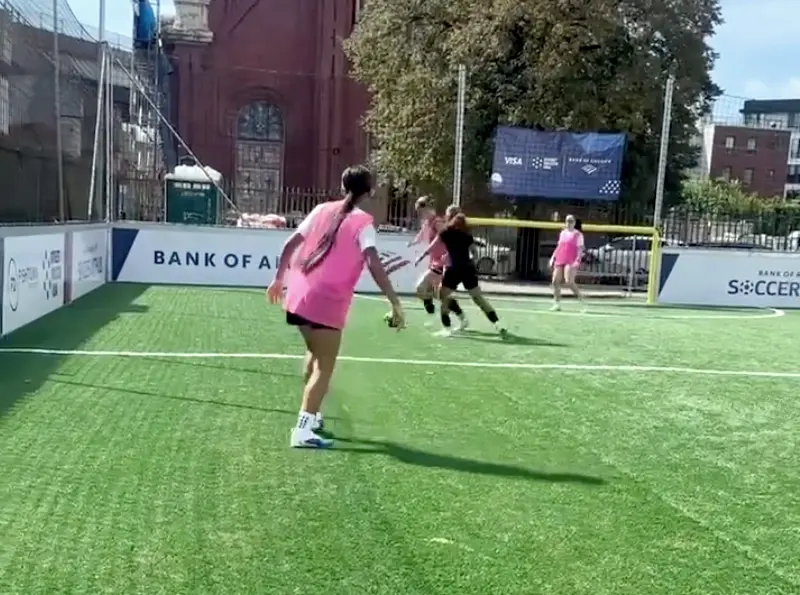 Visa Street Soccer Park in Philadelphia: Soccer Court SoccerGround Advanced