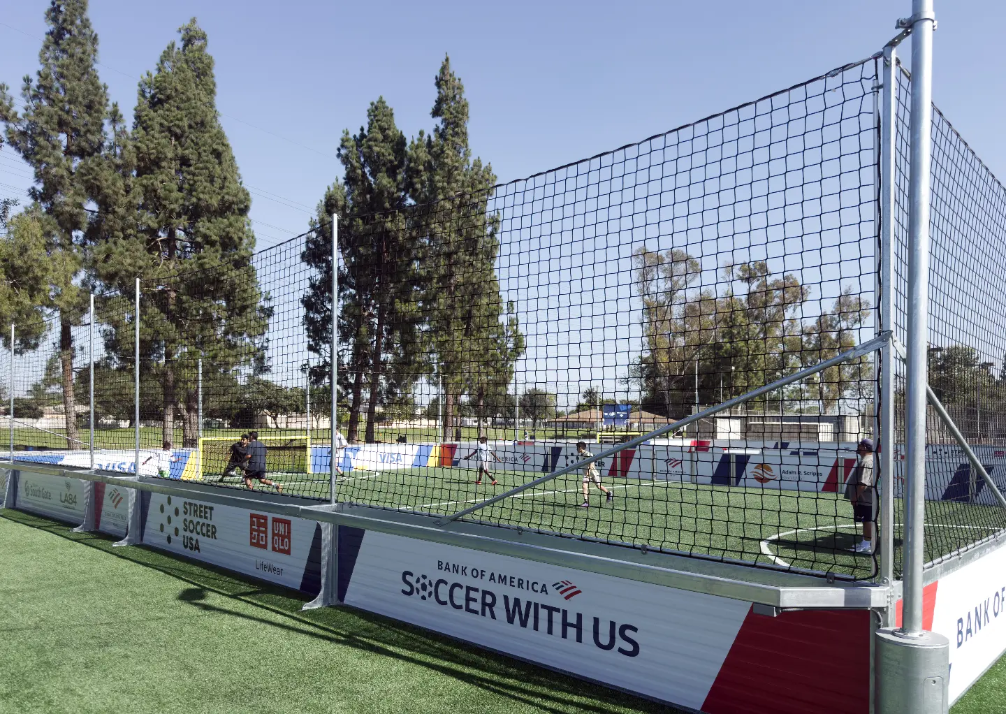 Visa Street Soccer Park in South Gate