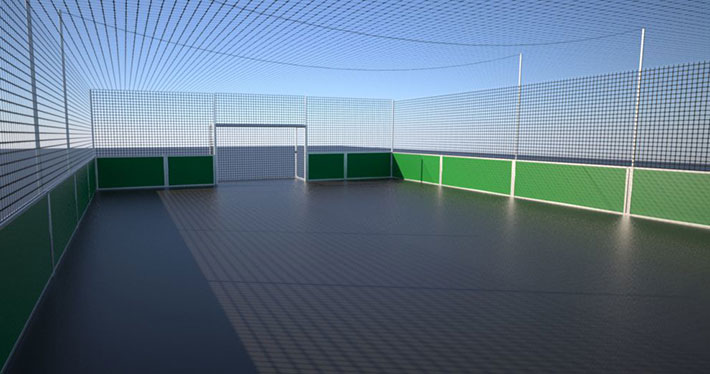 Individual Soccer Courts