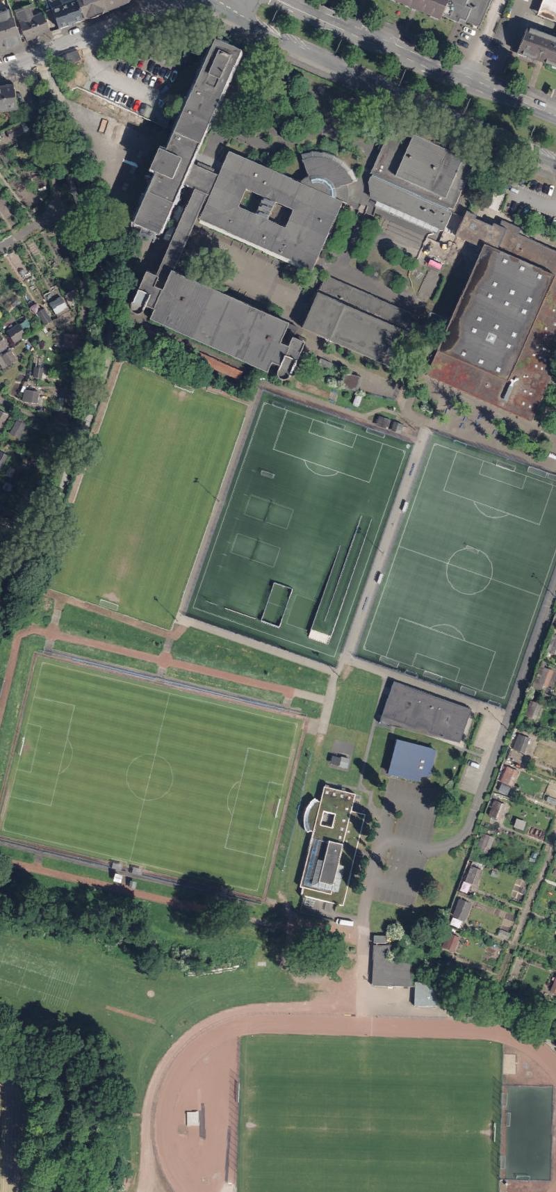 Luftbild: Kleinspielfeld für die Kita von LivingRoom in Duisburg