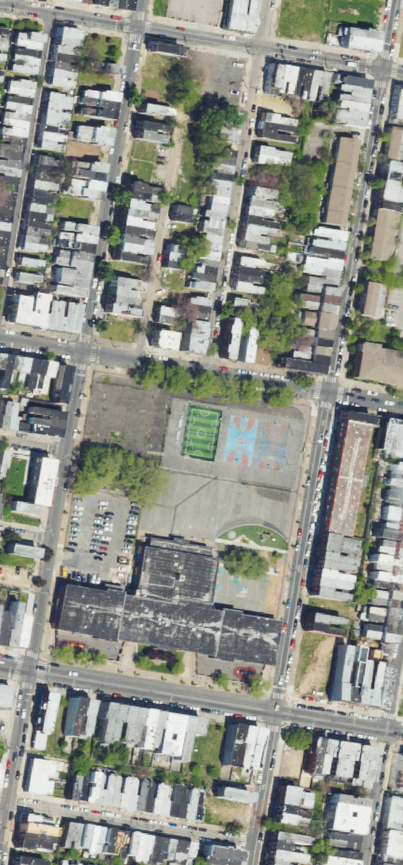 Aerial image: More than a place to play - New Soccer Mini-Pitch for the Tanner Duckrey School