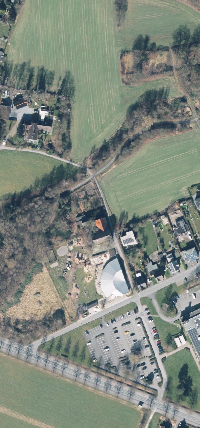 Aerial image: Kinderhaus Lünen