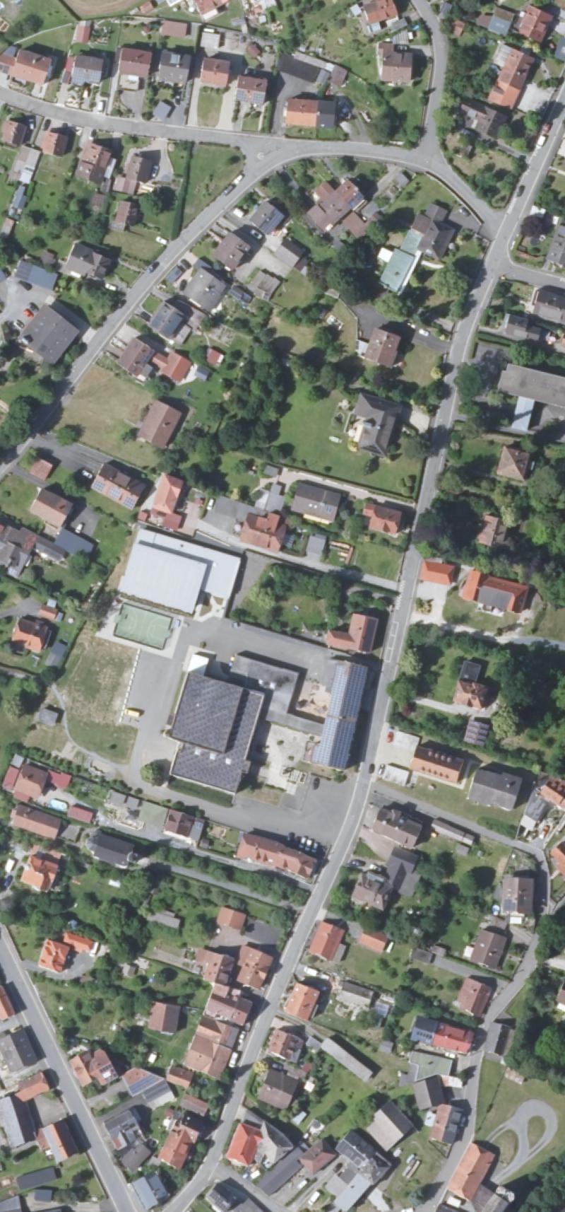 Aerial image: Primary School Stadtsteinach