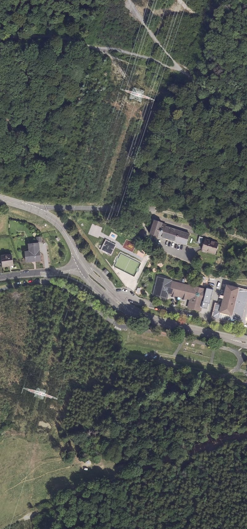 Luftbild: Bolzplatz Herkersdorf-Offhausen