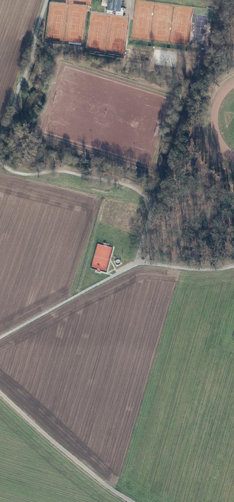 Aerial image: Nettetal Multi Use Games Arena and Panna Cage