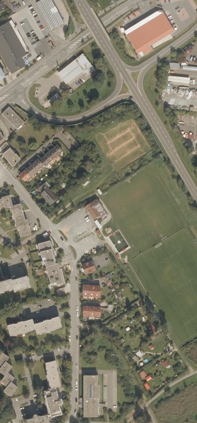 Luftbild: FC Weiden-Ost