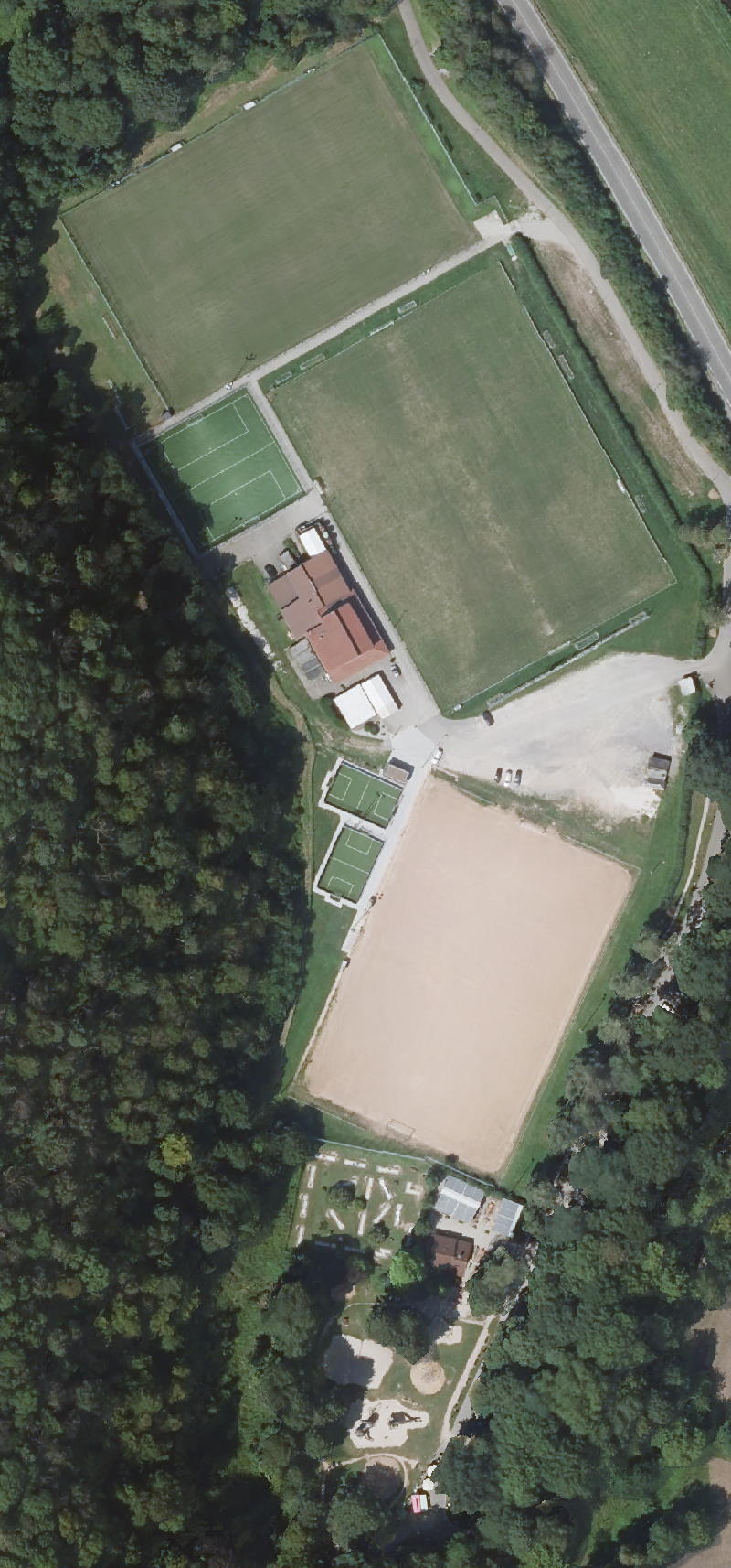 Aerial image: FV Bad Rotenfels Gaggenau