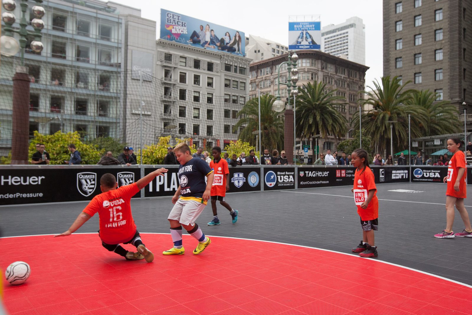 SoccerGround Portable at the Street Soccer USA Cup, San Francisco