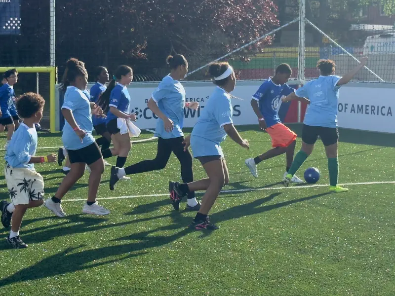 Visa Street Soccer Park in Boston