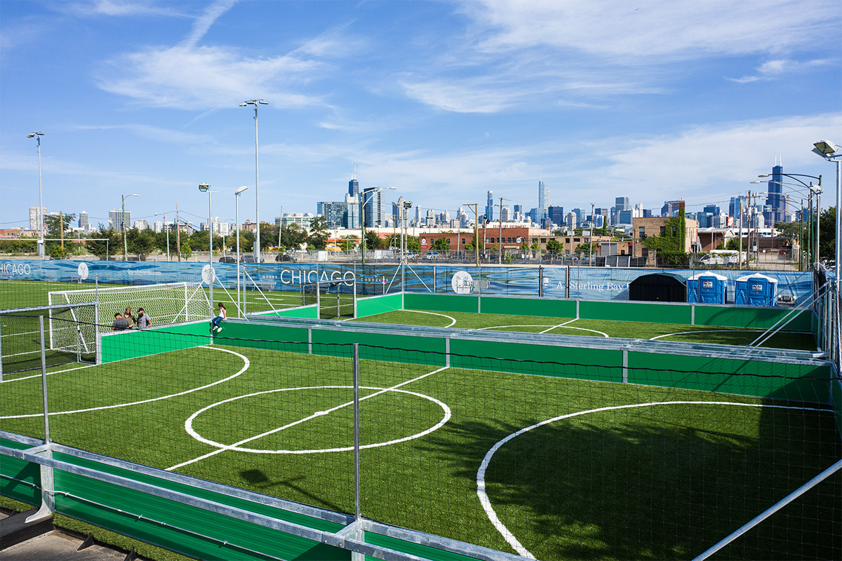 Fleet Fields at Lincoln Yards, Chicago