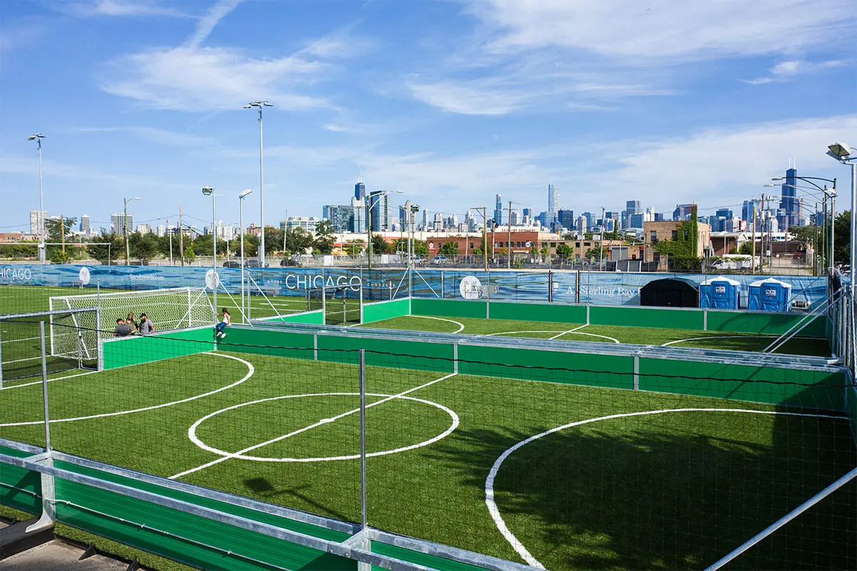 Fleet Fields at Lincoln Yards, Chicago